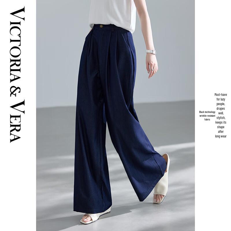 VICTORIA&VERA Wrinkle-Resistant Wide-Leg Trousers M
VICTORIA&VERA Wrinkle-Resistant Wide-Leg Trousers M