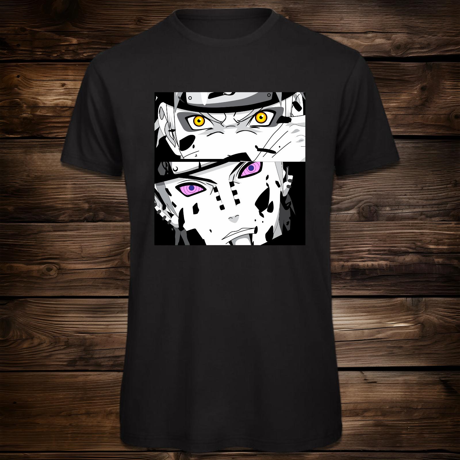 Naruto Rinnegan and Sage Mode T-Shirt Mens Womens Tees Top | Unisex 4XL
Naruto Rinnegan and Sage Mode T-Shirt Mens Womens Tees Top | Unisex 4XL