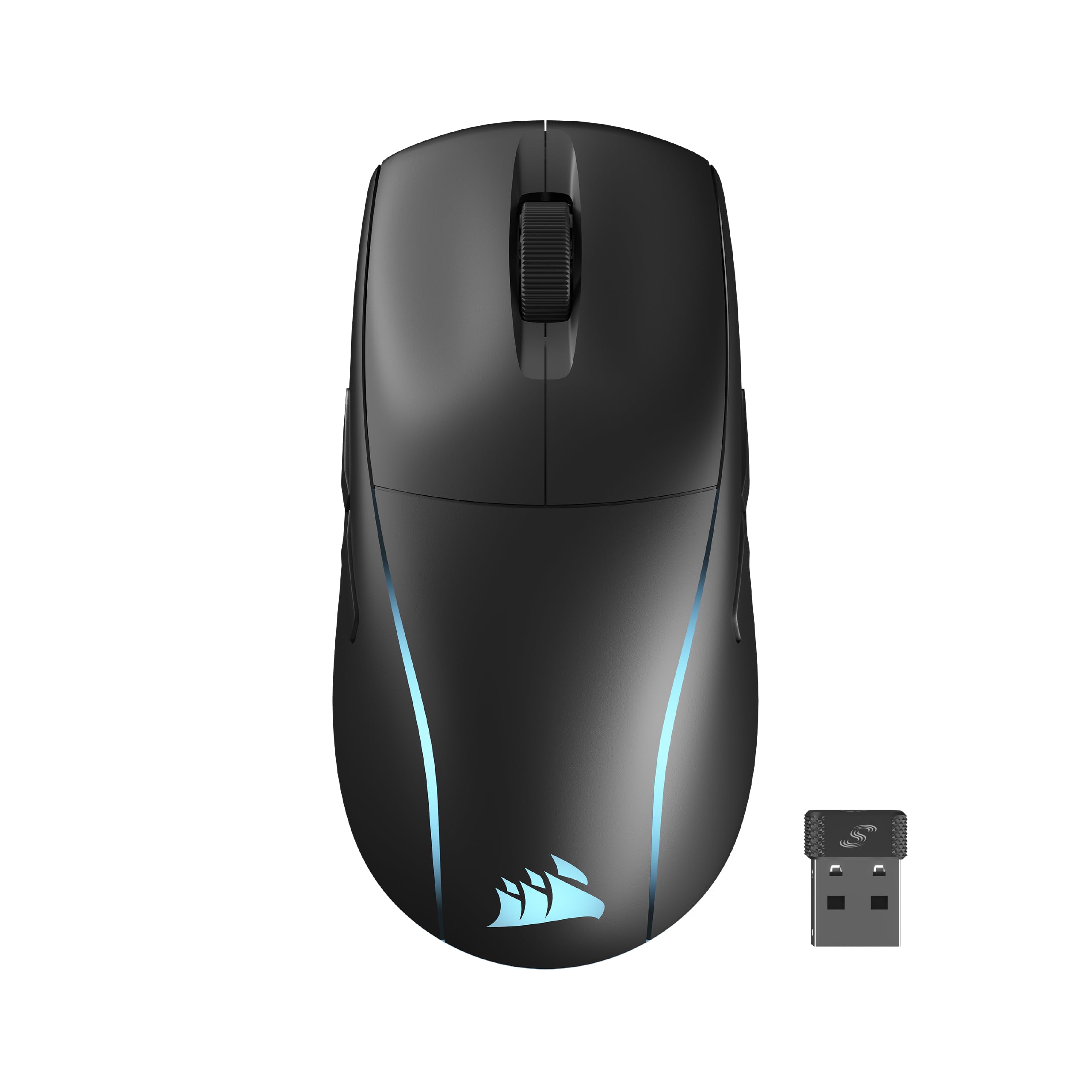 CORSAIR M75 WIRELESS Lightweight RGB Gaming Mouse iCUE Compatible for FPS 89g 26000 DPI QUICKSTRIKE Wireless Connection Black Bluetooth/SLIPSTREAM чорний
CORSAIR M75 WIRELESS Lightweight RGB Gaming Mouse iCUE Compatible for FPS 89g 26000 DPI QUICKSTRIKE Wireless Connection Black Bluetooth/SLIPSTREAM чорний