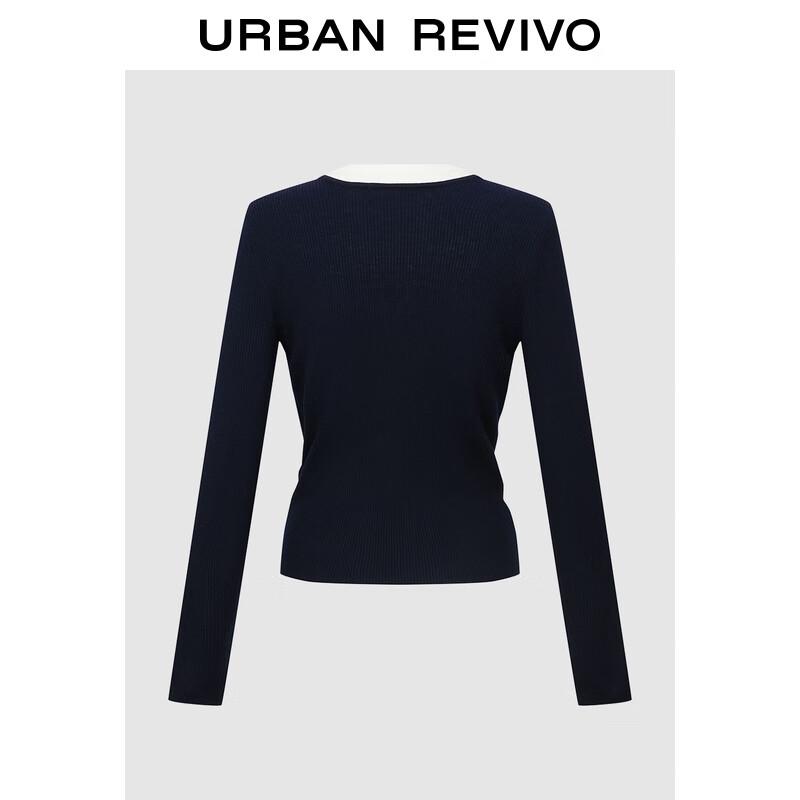 Женский свитер-поло UR с цветными блоками и перекрученной вязкой L
Женский свитер-поло UR с цветными блоками и перекрученной вязкой L