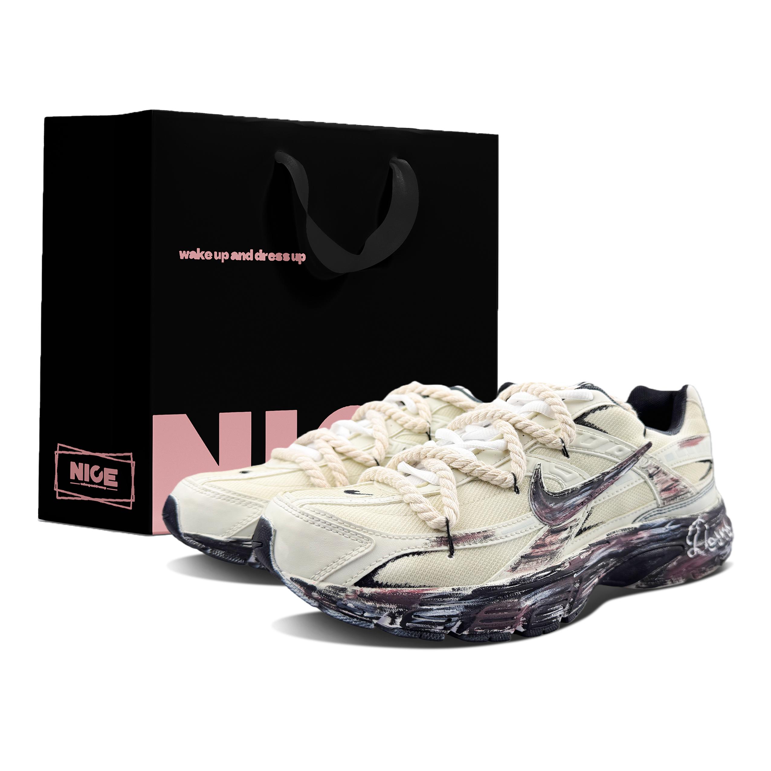 Nike Initiator Cushioning Abrasion Resistant Breathable Low top Casual City Commuting Running Shoes Men s Khaki 394055-100(TeamX-BOX) 41
Nike Initiator Cushioning Abrasion Resistant Breathable Low top Casual City Commuting Running Shoes Men s Khaki 394055-100(TeamX-BOX) 41