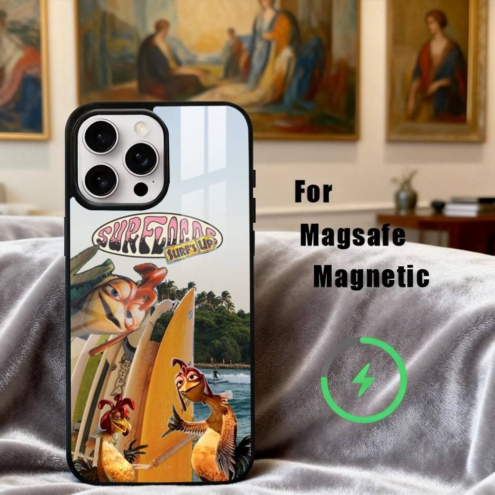FUNNY C-Chicken-N J-Joe S-Surf Phone Case For iPhone17,16,15,14,13,12,11 Plus,Pro Max Magnetic For Magsafe Wireless Charging iPhone16
FUNNY C-Chicken-N J-Joe S-Surf Phone Case For iPhone17,16,15,14,13,12,11 Plus,Pro Max Magnetic For Magsafe Wireless Charging iPhone16