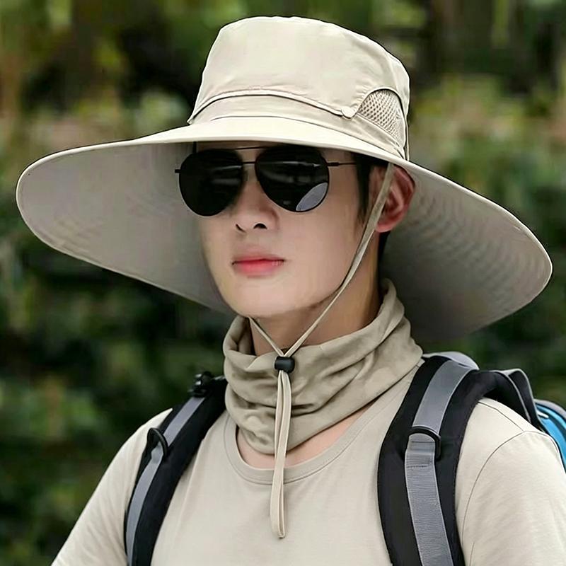 Large Brim Sun Hat Uv Protection Breathable Detachable Mesh Cap Foldable Men And Women Outdoor Fishing Hiking Beach Caps
Large Brim Sun Hat Uv Protection Breathable Detachable Mesh Cap Foldable Men And Women Outdoor Fishing Hiking Beach Caps