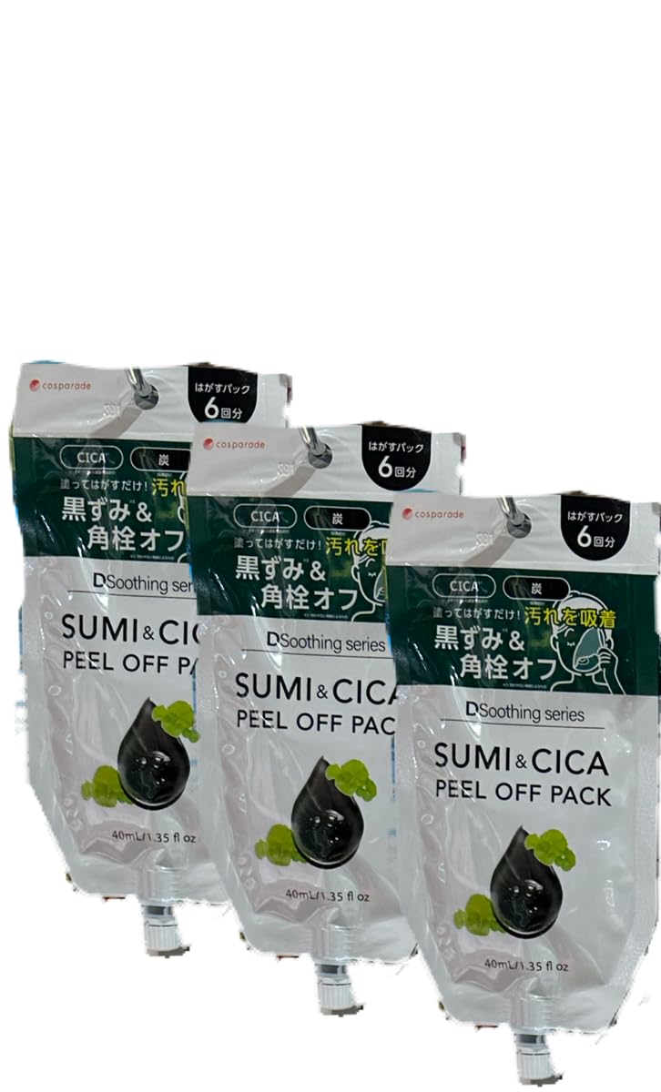Cos Parade SUMI CICA Peel Off Pack Sumi Shika 40 мл упаковка 1 пакет 6 раз маска для лица & & (1)
Cos Parade SUMI CICA Peel Off Pack Sumi Shika 40 мл упаковка 1 пакет 6 раз маска для лица & & (1)