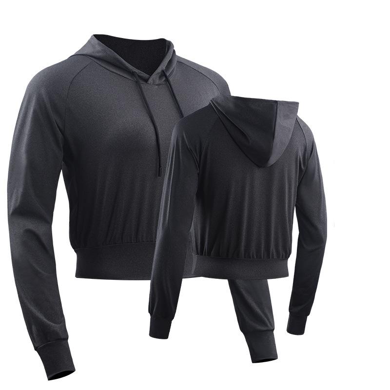 Спортивная куртка для йоги с открытым пупком, женская быстросохнущая тренировочная кофта с капюшоном, одежда для бега и фитнеса с длинными рукавами XXXL серый
Спортивная куртка для йоги с открытым пупком, женская быстросохнущая тренировочная кофта с капюшоном, одежда для бега и фитнеса с длинными рукавами XXXL серый