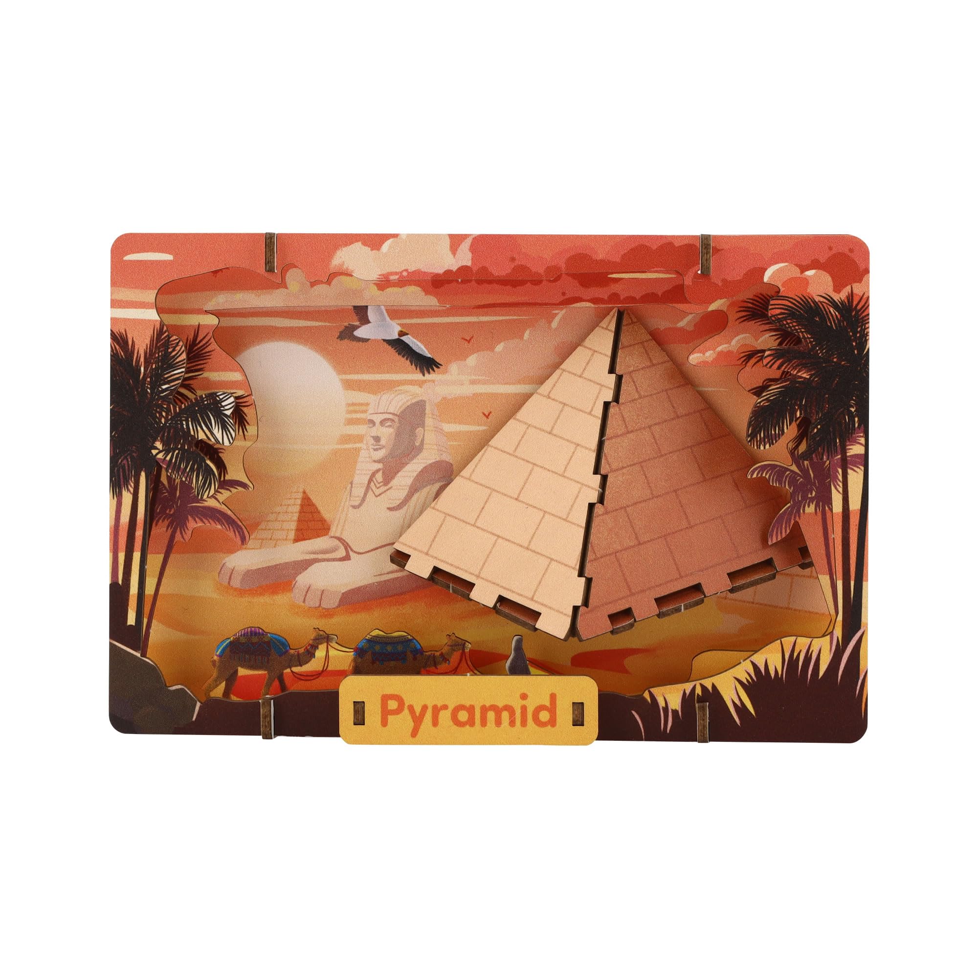 Luke Run APRICUS 3D Theater Puzzle Pyramid Puzzle 14.7 x 2.7 x 9.7 cm Paper
Luke Run APRICUS 3D Theater Puzzle Pyramid Puzzle 14.7 x 2.7 x 9.7 cm Paper