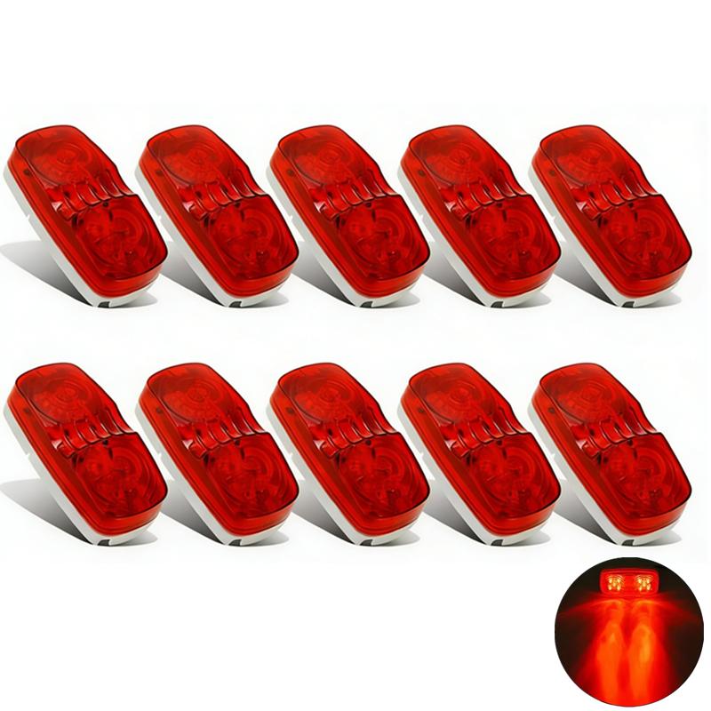 10PCS Trailer Side Marker LED Light 10LED Clearance Lamp For Car Truck Side Lights Lorry Signal Indicator External Lights
10PCS Trailer Side Marker LED Light 10LED Clearance Lamp For Car Truck Side Lights Lorry Signal Indicator External Lights