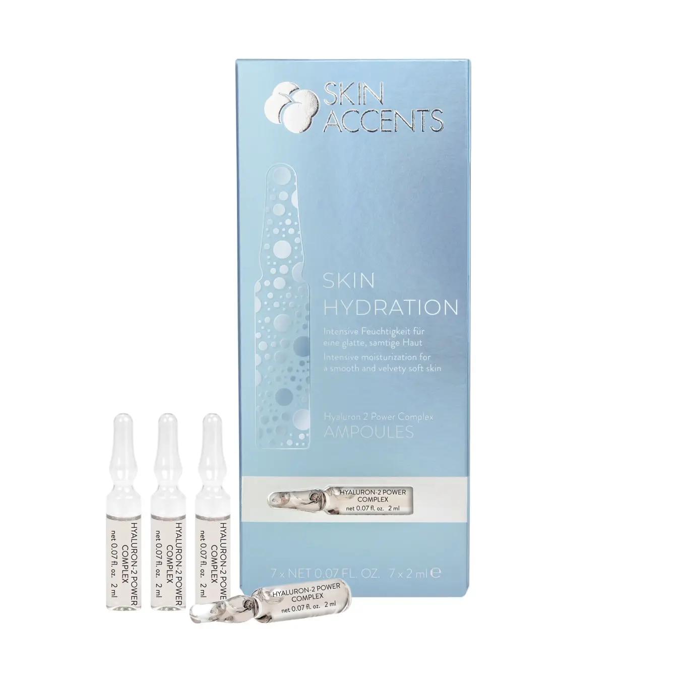 Зволожуючий концентрат гіалуронової кислоти Hyaluron 2 Power Complex Skin Accents Inspira 7х2 мл
Зволожуючий концентрат гіалуронової кислоти Hyaluron 2 Power Complex Skin Accents Inspira 7х2 мл
