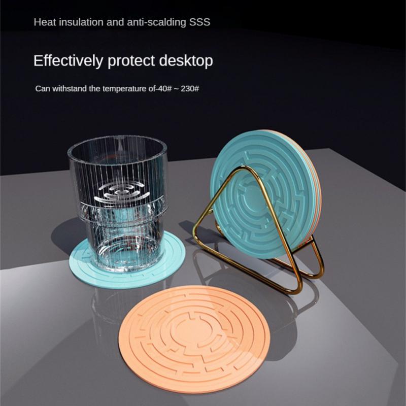 Food Grade Silicone Cup Coaster Silicone Coaster Cup Pad Slip Insulation Pad Cup Mat Hot Drink Holder Home Kitchen Accessories silicone
Food Grade Silicone Cup Coaster Silicone Coaster Cup Pad Slip Insulation Pad Cup Mat Hot Drink Holder Home Kitchen Accessories silicone