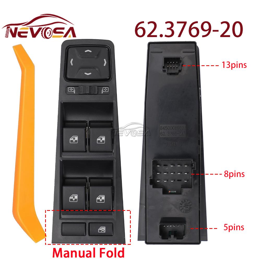 NEVOSA Electric Window Control Switch For LADA Vesta Driver Door 62.376930 8450031530 Power Glass Button Car Accessory 62.3769-2 62.3769-20
NEVOSA Electric Window Control Switch For LADA Vesta Driver Door 62.376930 8450031530 Power Glass Button Car Accessory 62.3769-2 62.3769-20