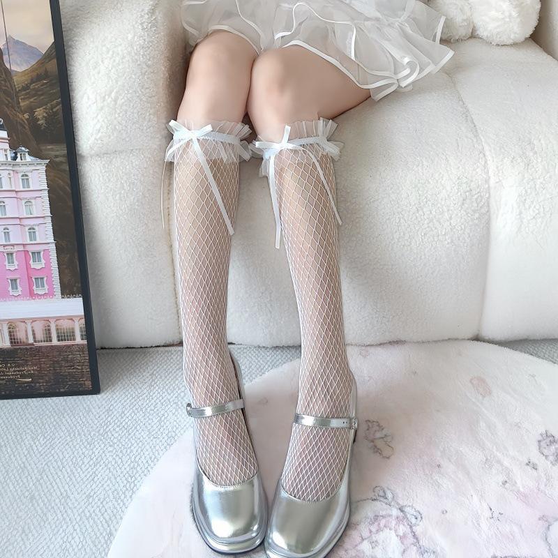 Summer Celebrity Style Houndstooth Mesh Calf Socks in Black and White One Size
Summer Celebrity Style Houndstooth Mesh Calf Socks in Black and White One Size