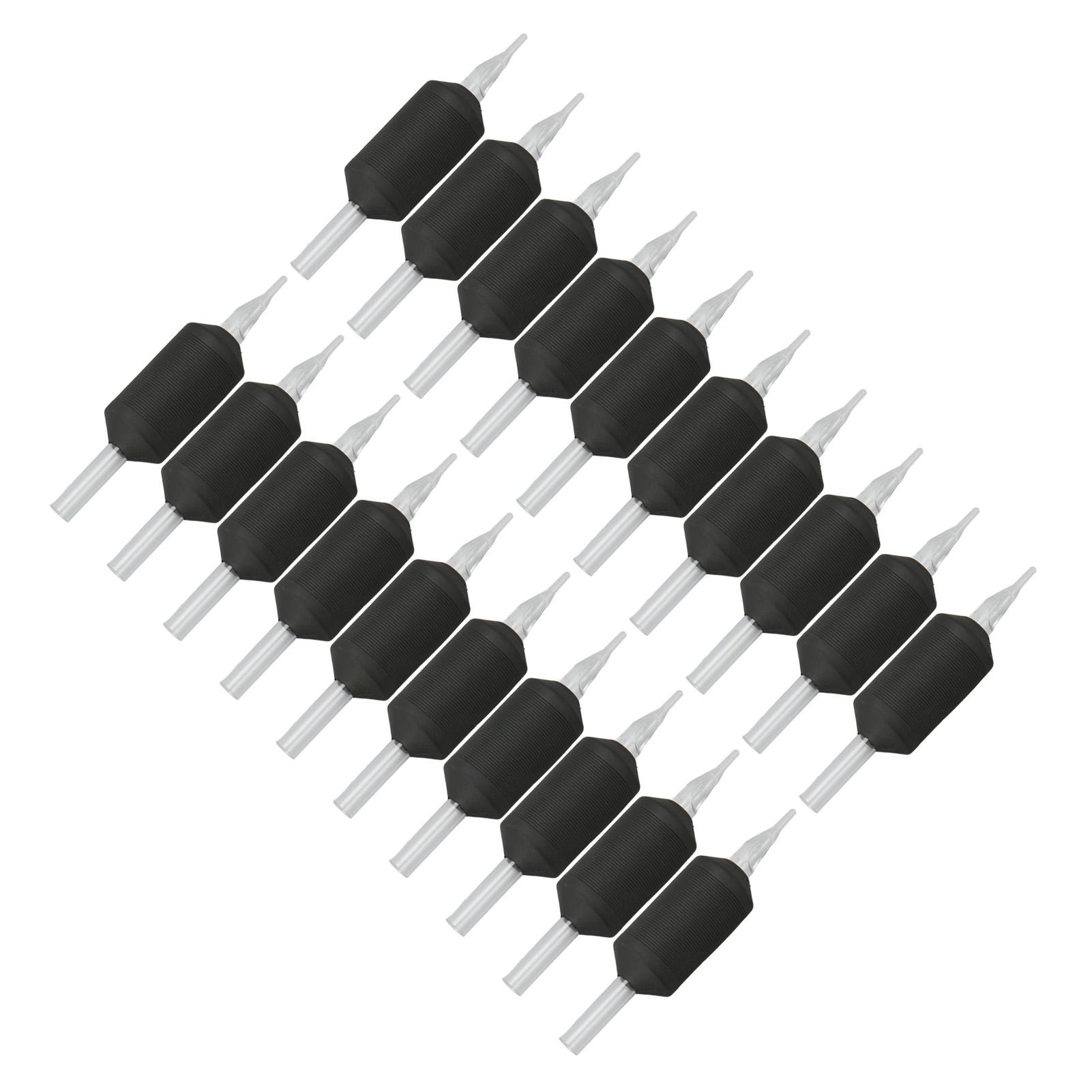 20pcs Tattoo Hand Tube 25mm 5RT Disposable Lightweight Silicone Tattoo Machine Handle Black
20pcs Tattoo Hand Tube 25mm 5RT Disposable Lightweight Silicone Tattoo Machine Handle Black