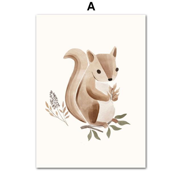 Белка Сова Лиса Ежик Лесная Детская Бохо Настенная живопись на холсте Плакаты и принты Настенные картины Декор для детской комнаты без рамки 21*30cm
Белка Сова Лиса Ежик Лесная Детская Бохо Настенная живопись на холсте Плакаты и принты Настенные картины Декор для детской комнаты без рамки 21*30cm