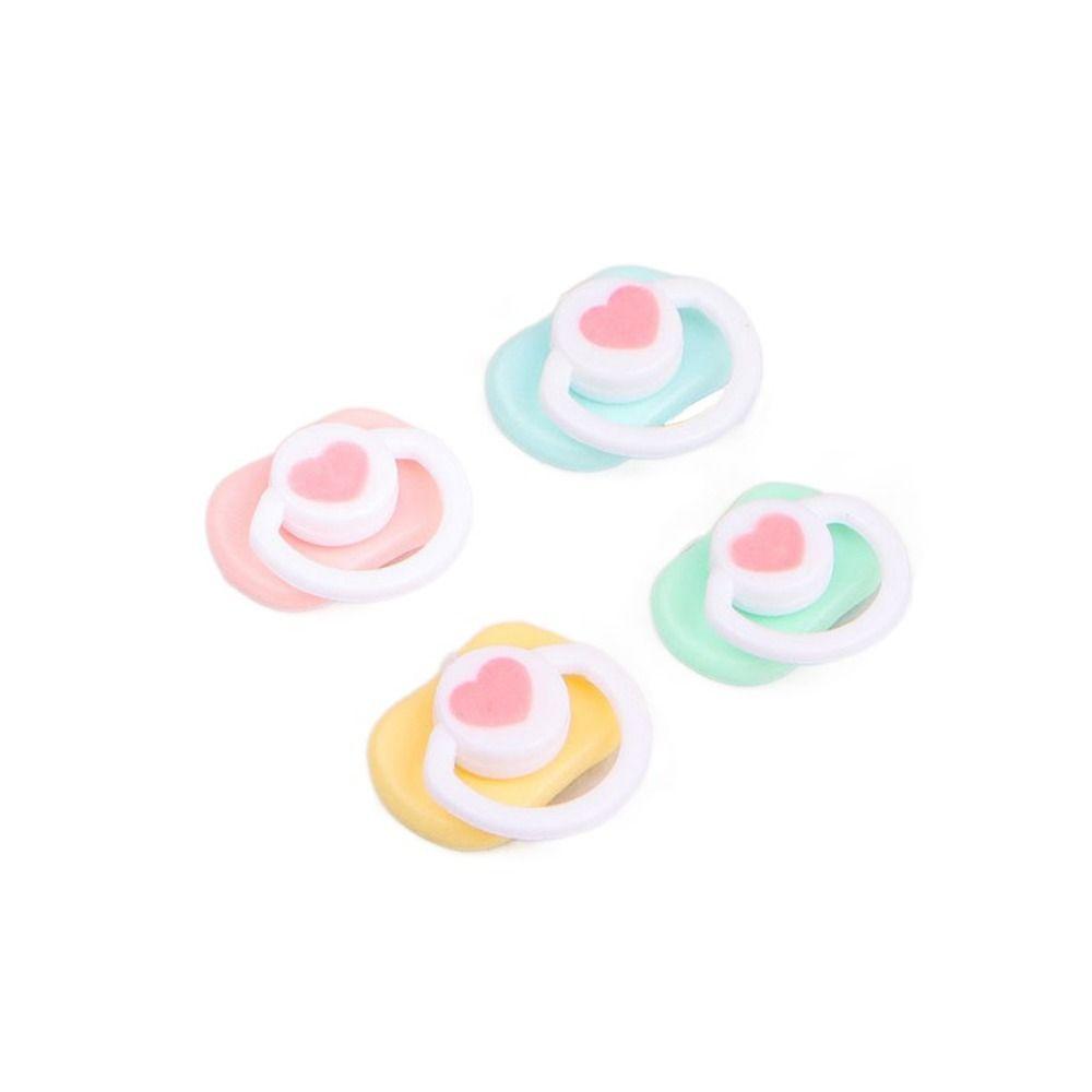 4Pcs Pacifier Model Mini Doll Pacifier Miniature Plastic Doll Dummy Pacifier Cute Pink/Blue Doll Pacifier Accessories Kids Toy
4Pcs Pacifier Model Mini Doll Pacifier Miniature Plastic Doll Dummy Pacifier Cute Pink/Blue Doll Pacifier Accessories Kids Toy