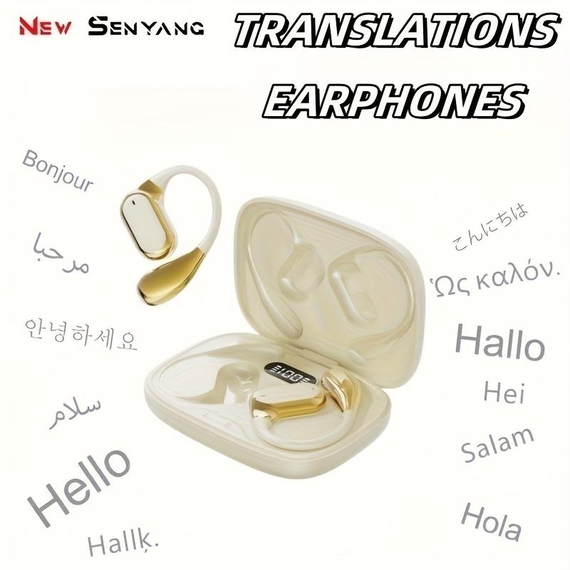 high quality2025 New Senyang AI Translation True Wireless Over-Ear Business Comfort Earbuds - Sports Minimalist Earphones - Multilingual Support, хакі
high quality2025 New Senyang AI Translation True Wireless Over-Ear Business Comfort Earbuds - Sports Minimalist Earphones - Multilingual Support, хакі