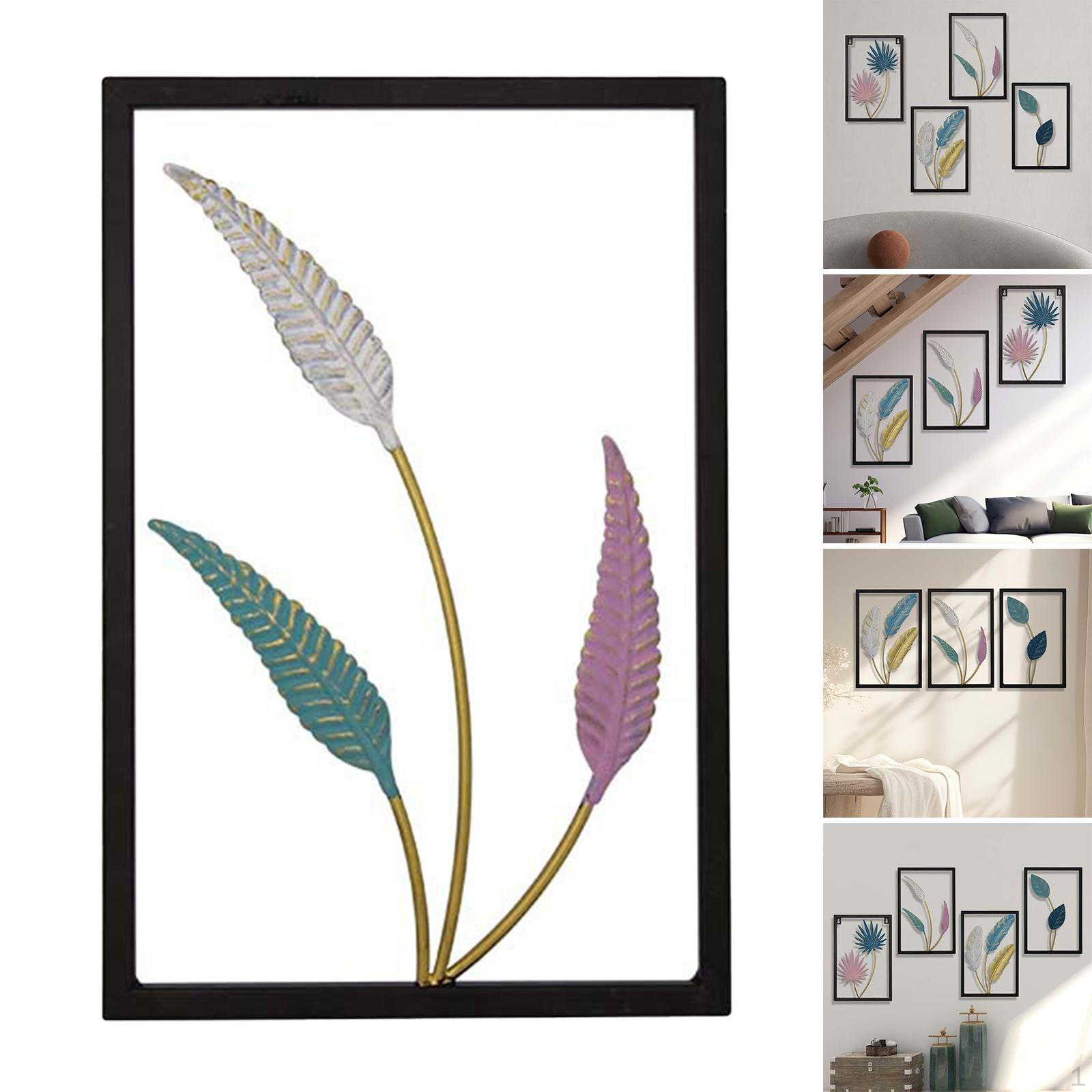 Iron Wall Art Hanging Decor for Hallway Living Room Bathroom Bedroom 3 Leaves
Iron Wall Art Hanging Decor for Hallway Living Room Bathroom Bedroom 3 Leaves