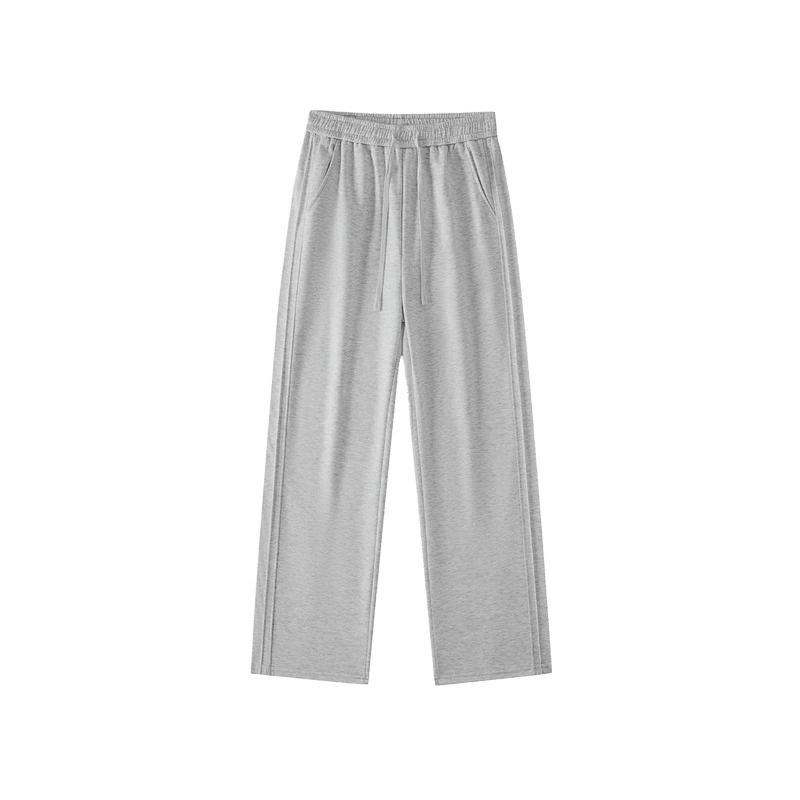 320g Cotton Blend Elastic Drawstring Pleated Stripe Sports Sweatpants with Custom Logo L
320g Cotton Blend Elastic Drawstring Pleated Stripe Sports Sweatpants with Custom Logo L