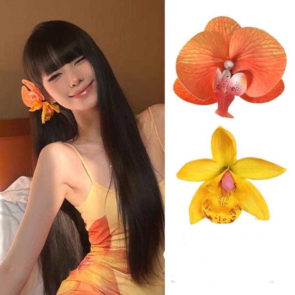 Sweet Floral Duckbill Clip Elegant Hair Accessories Temperament Sweet Barrettes Beach Style5
Sweet Floral Duckbill Clip Elegant Hair Accessories Temperament Sweet Barrettes Beach Style5