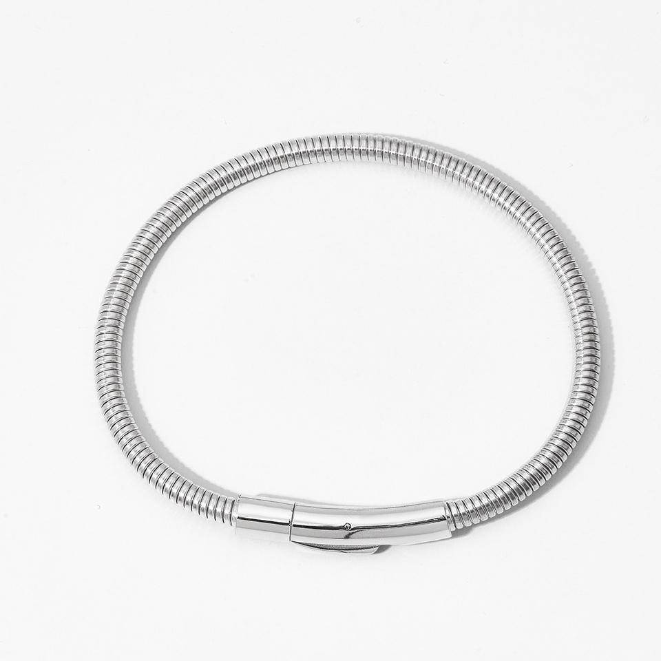 ZAKOL Simple Waterproof Stainless Steel Snake Chain Bracelets for Women Men Fashion Trendy Daily Zircon Accessories Gift
ZAKOL Simple Waterproof Stainless Steel Snake Chain Bracelets for Women Men Fashion Trendy Daily Zircon Accessories Gift