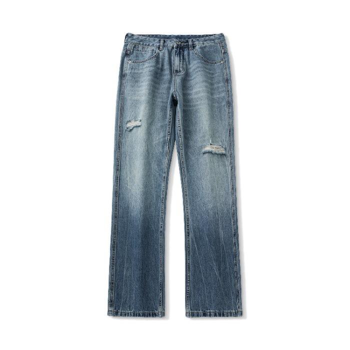 Новые весенне-летние рваные американские джинсы прямого кроя микро-клеш 40 синий
Новые весенне-летние рваные американские джинсы прямого кроя микро-клеш 40 синий