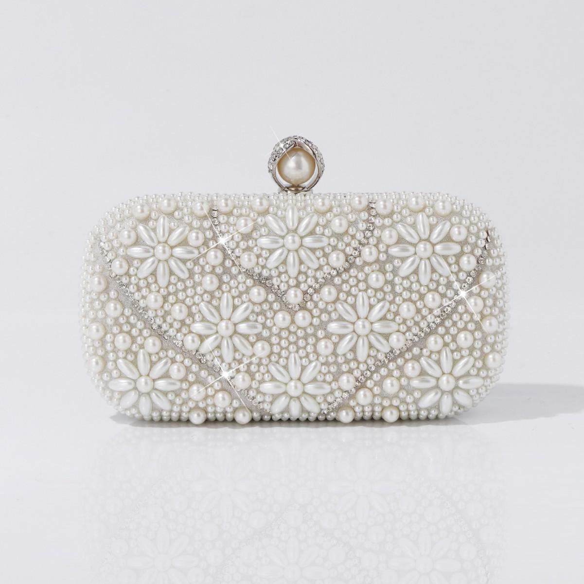 Винтажный вечерний клатч с жемчужной вышивкой для женщин
Винтажный вечерний клатч с жемчужной вышивкой для женщин