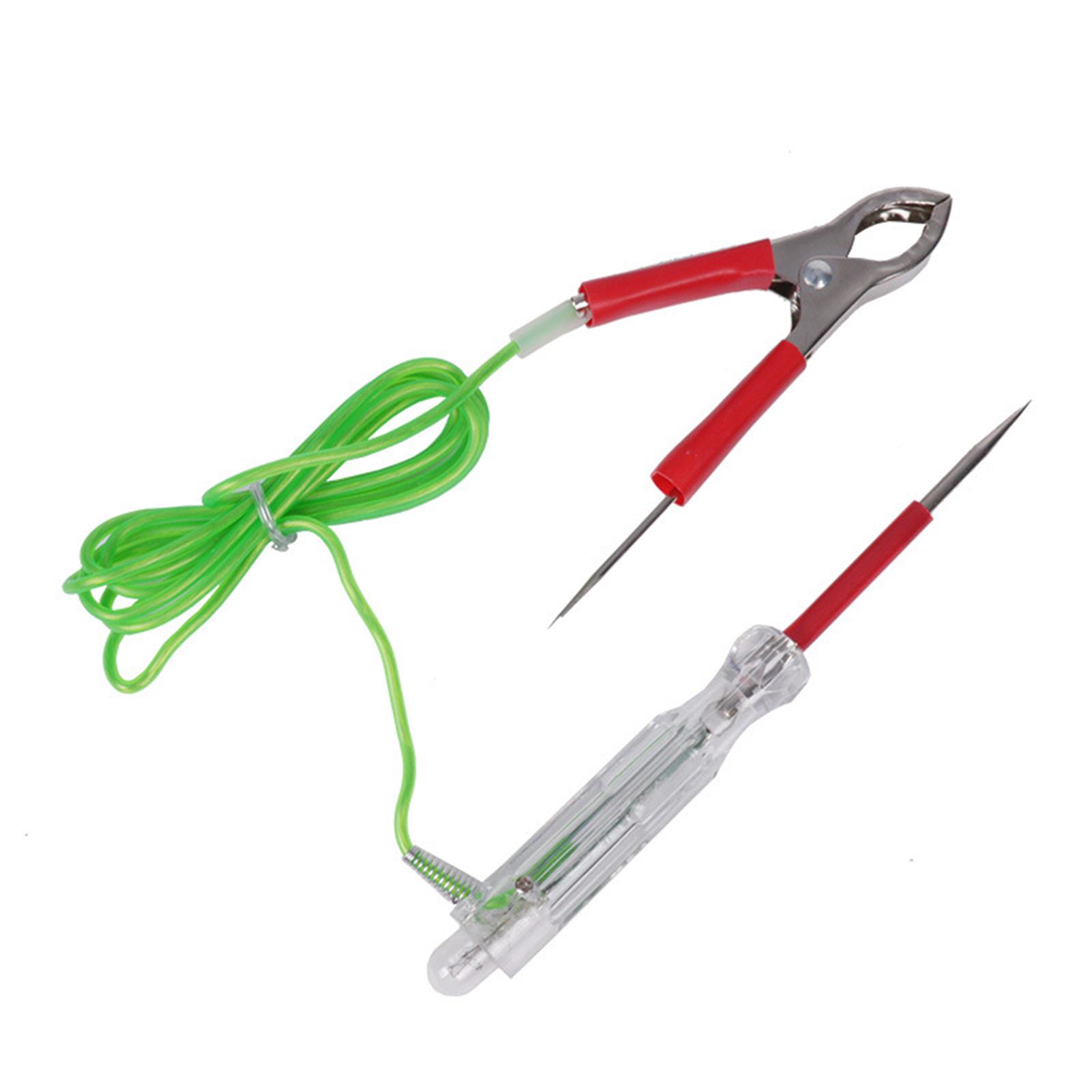 12V24V Автомобильный Цепь Тестер Комплект Тестовые Провода Комплект Тестовый Свет Двойные Зонды Зажимы из кожи аллигатора Двусторонние
12V24V Автомобильный Цепь Тестер Комплект Тестовые Провода Комплект Тестовый Свет Двойные Зонды Зажимы из кожи аллигатора Двусторонние