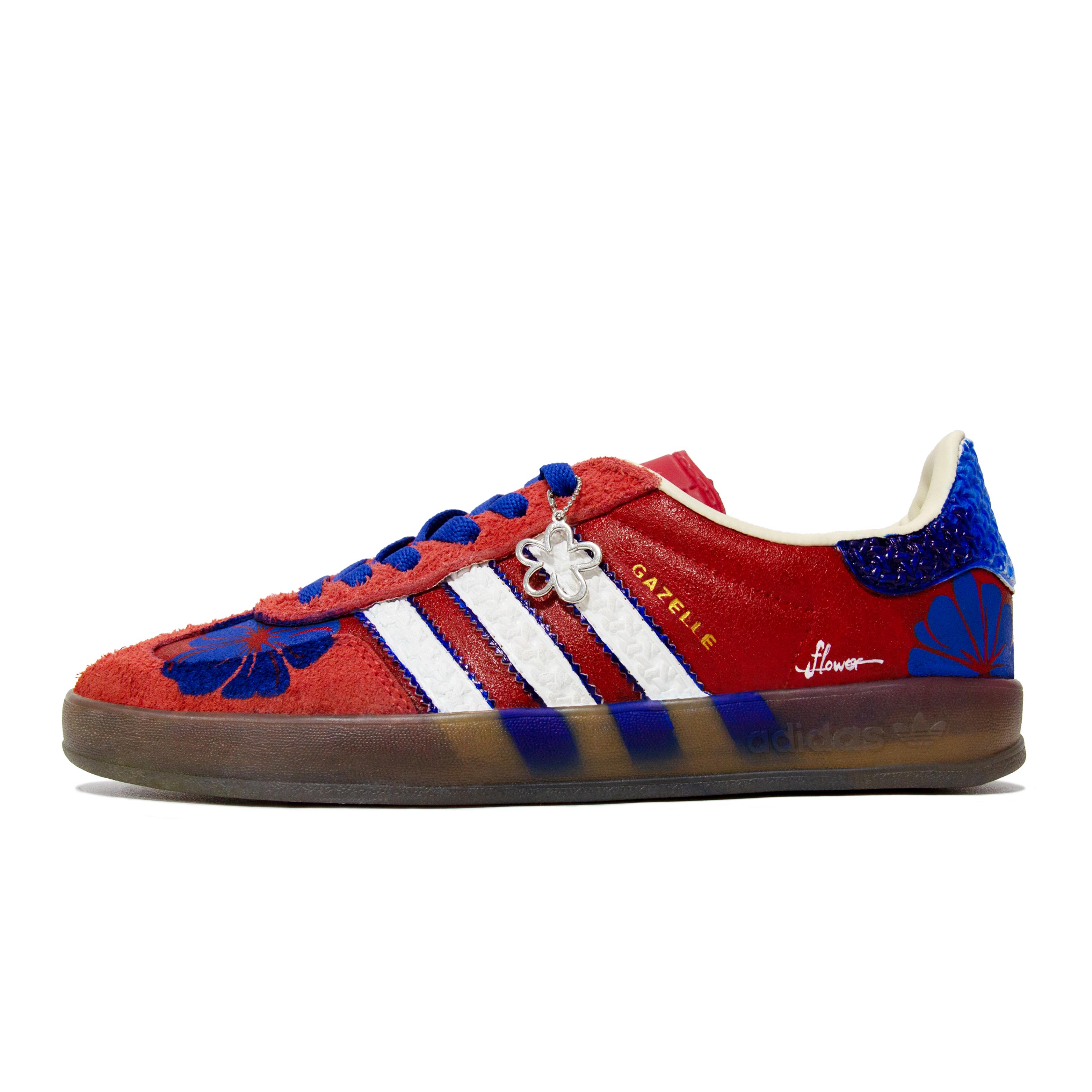 Adidas Originals GAZELLE INDOOR Walking Planet, Crimson Blue Flower Shadow Low top Skateboard Shoes Unisex Red Blue IF1808(Team1492-) 43⅓
Adidas Originals GAZELLE INDOOR Walking Planet, Crimson Blue Flower Shadow Low top Skateboard Shoes Unisex Red Blue IF1808(Team1492-) 43⅓