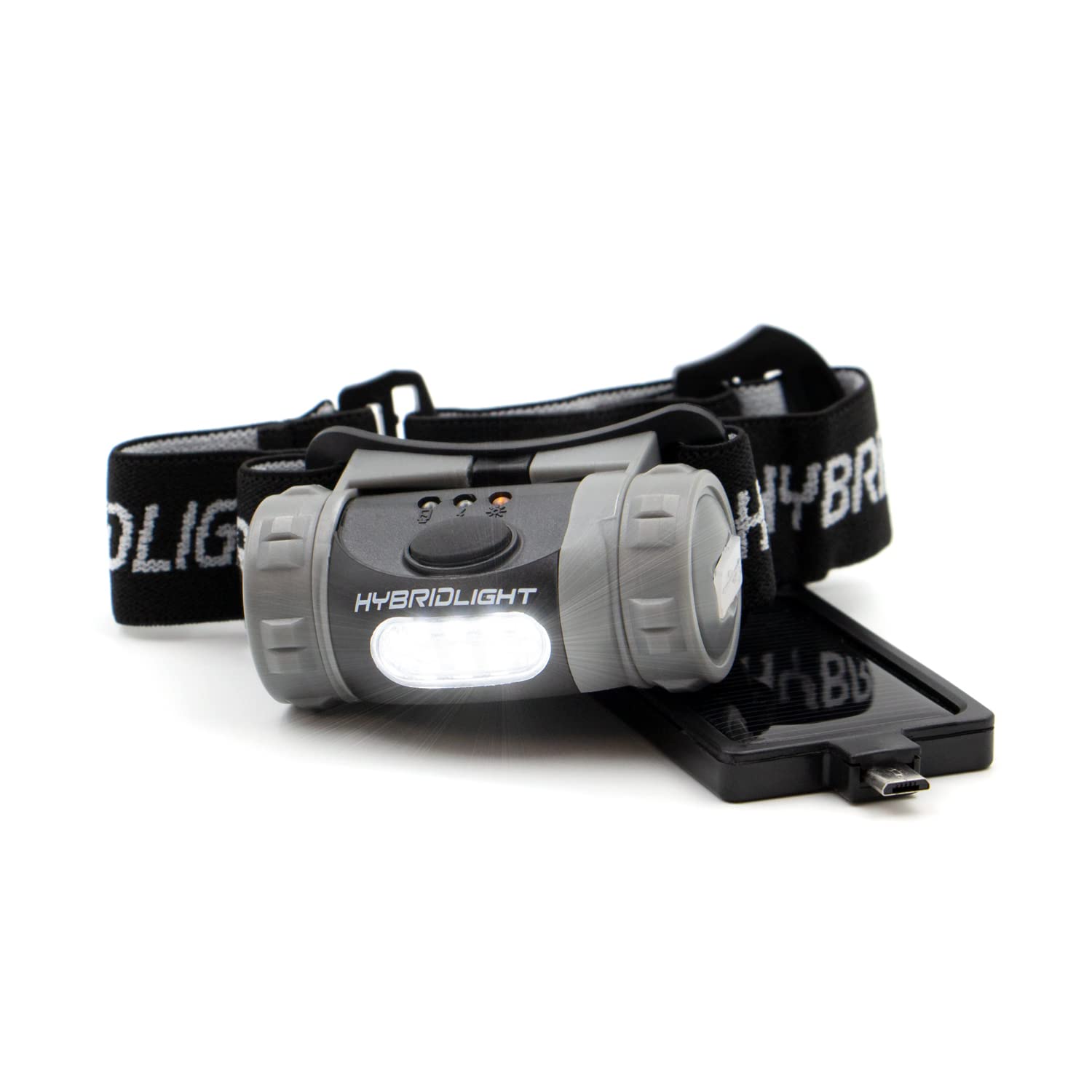 HYBRIDLIGHT 75 Lumen LED Headlamp with Detachable Compact Solar Solar panel can be charged indoors or Fast charging with included USB
HYBRIDLIGHT 75 Lumen LED Headlamp with Detachable Compact Solar Solar panel can be charged indoors or Fast charging with included USB