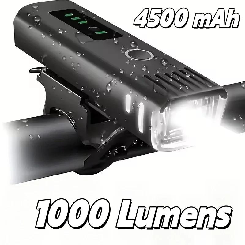 1000LM Bicycle Front Light Bright Bike Led Flashlight Bicycle Lantern USB Rechargeable MTB Bike Rear Lamp for Cycling Headlight
1000LM Bicycle Front Light Bright Bike Led Flashlight Bicycle Lantern USB Rechargeable MTB Bike Rear Lamp for Cycling Headlight