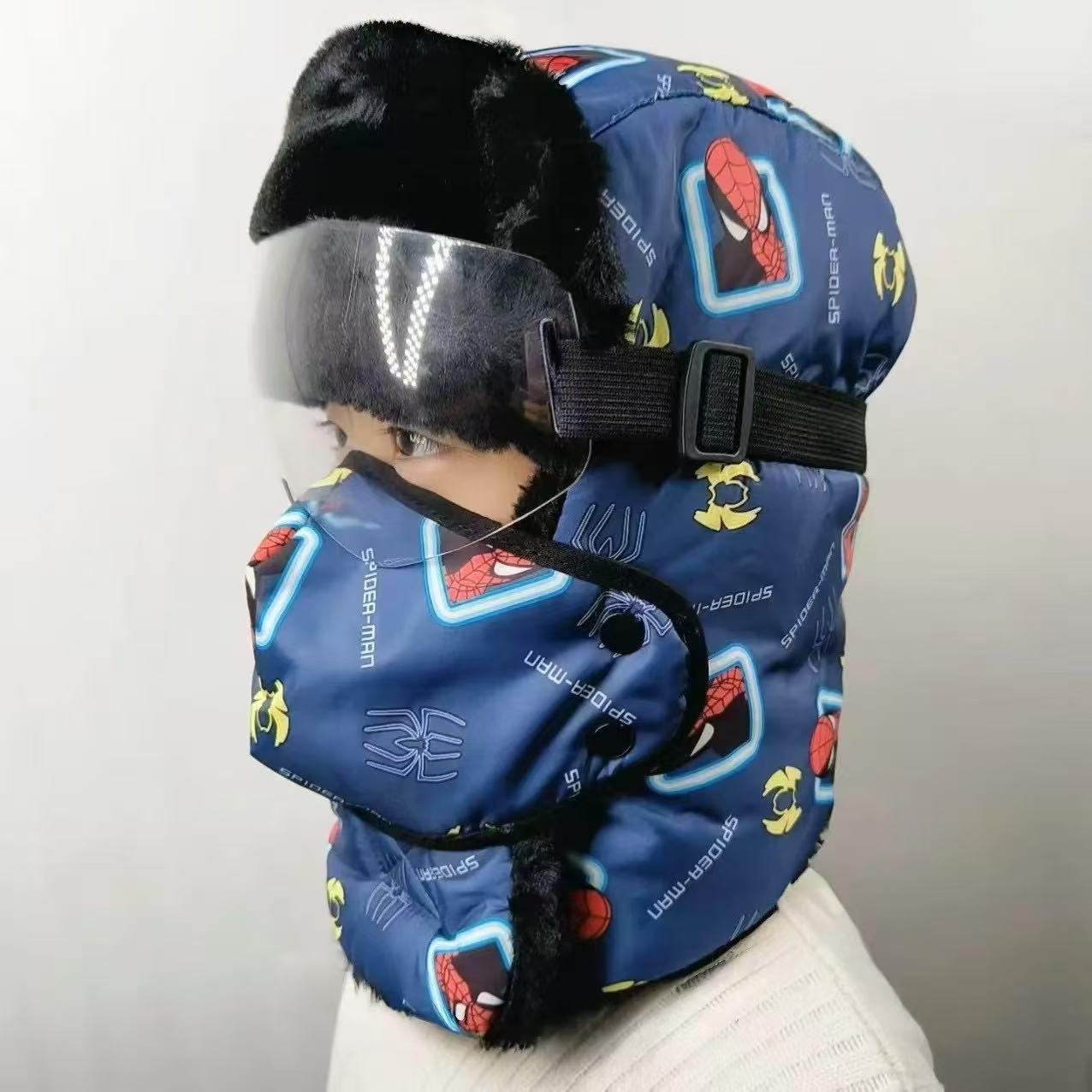 Зимняя детская велосипедная шапка: Флисовая подкладка, Ветрозащита, Теплая защита ушей, Толстая шапка-ушанка One Size
Зимняя детская велосипедная шапка: Флисовая подкладка, Ветрозащита, Теплая защита ушей, Толстая шапка-ушанка One Size