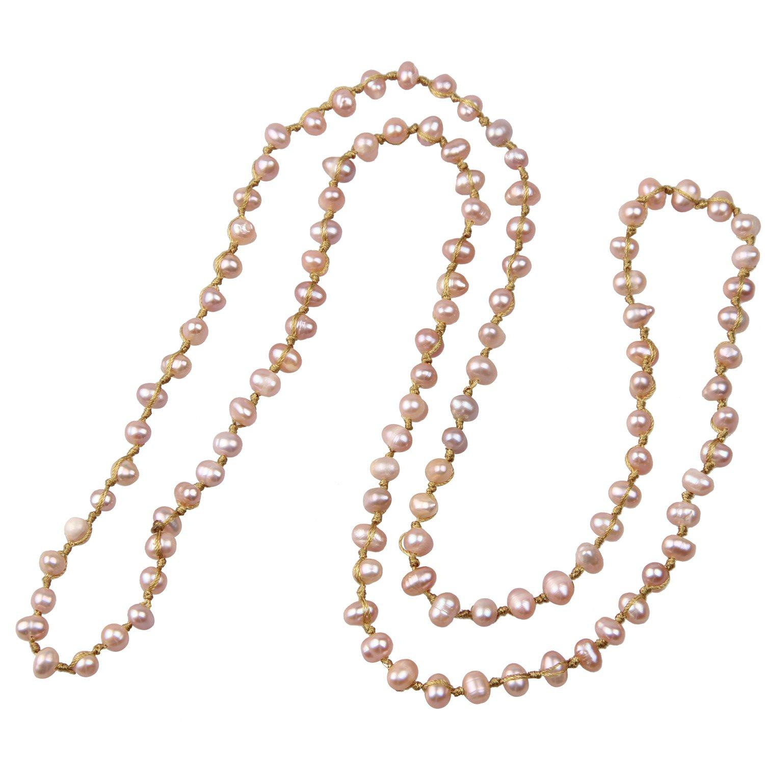 KELITCH Choker, Elegant Long Pearl Necklace for Women, Simple Design, Perfect for Weddings (Yellow)
KELITCH Choker, Elegant Long Pearl Necklace for Women, Simple Design, Perfect for Weddings (Yellow)