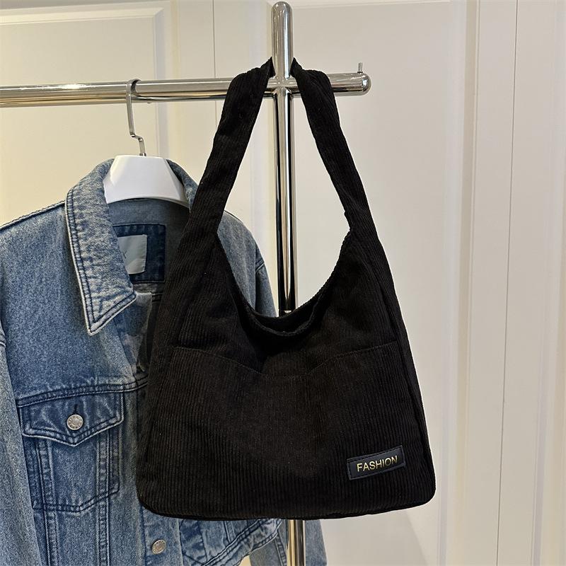 New Trendy Corduroy Top Handle Bag Women Large Capacity Shoulder Bag Fashi Casual Texture Versatile Crossbody Commuting Bag чёрный
New Trendy Corduroy Top Handle Bag Women Large Capacity Shoulder Bag Fashi Casual Texture Versatile Crossbody Commuting Bag чёрный