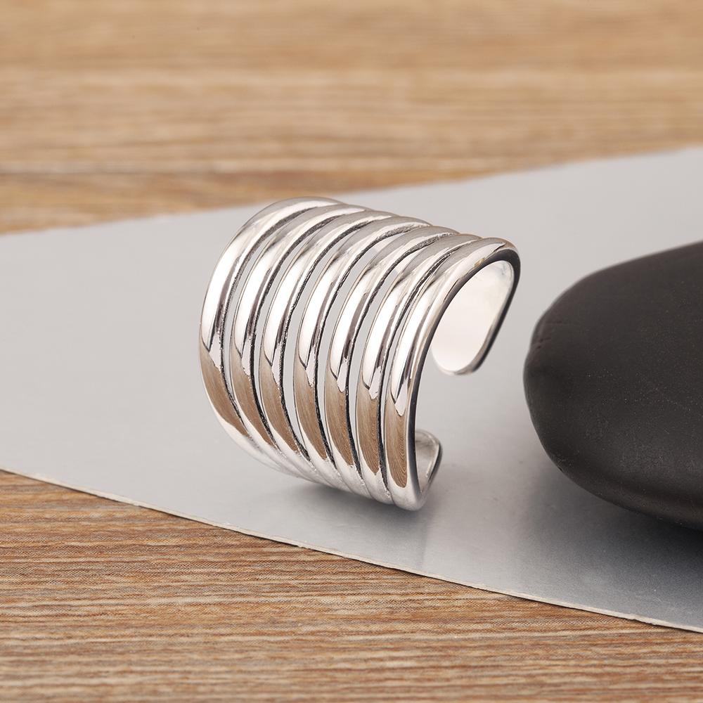 Nidin New Trendy Punk Rock Style Multilayer Rings Open Adjustable For Women Personality Design Finger Jewelry Accessories Gifts срібний
Nidin New Trendy Punk Rock Style Multilayer Rings Open Adjustable For Women Personality Design Finger Jewelry Accessories Gifts срібний