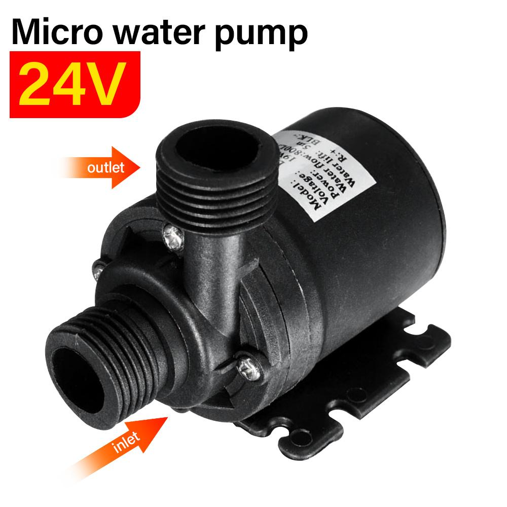 Low Noise Micro Water Pump DC12V/24V Brushless Motor Submersible Aquarium Water Pump Adapter Pond Fountain For Fish Tank Garden 1PC-1
Low Noise Micro Water Pump DC12V/24V Brushless Motor Submersible Aquarium Water Pump Adapter Pond Fountain For Fish Tank Garden 1PC-1