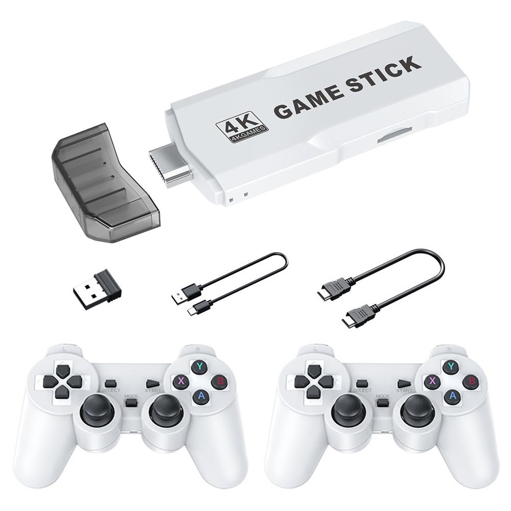 M2 128G Вбудовано 30000 Ігор 4K HD ТВ Ігрова Приставка з Бездротовим Контролером 2.4G для Двох Гравців A
M2 128G Вбудовано 30000 Ігор 4K HD ТВ Ігрова Приставка з Бездротовим Контролером 2.4G для Двох Гравців A