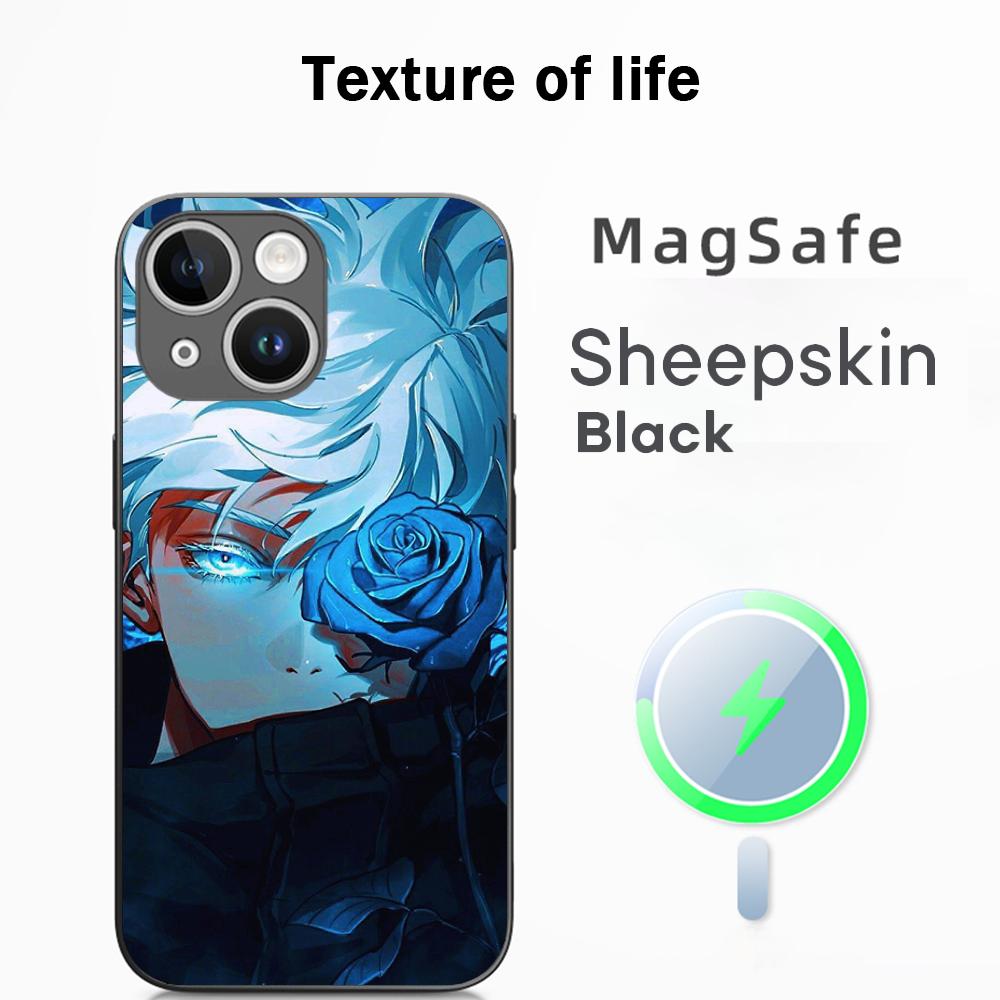Satoru gojo hot anime man poster Phone Case For iPhone 17 16 15 14 13 12 Plus Pro Max High-end Luxury Magsafe Sheepskin iPhone 14
Satoru gojo hot anime man poster Phone Case For iPhone 17 16 15 14 13 12 Plus Pro Max High-end Luxury Magsafe Sheepskin iPhone 14