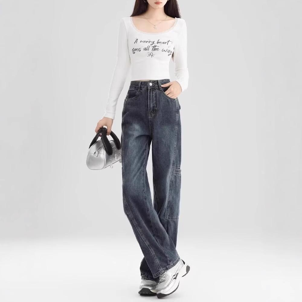 Blue-Gray Retro High-Waisted Straight-Leg Women s Jeans - 2025 Season M сине серый
Blue-Gray Retro High-Waisted Straight-Leg Women s Jeans - 2025 Season M сине серый