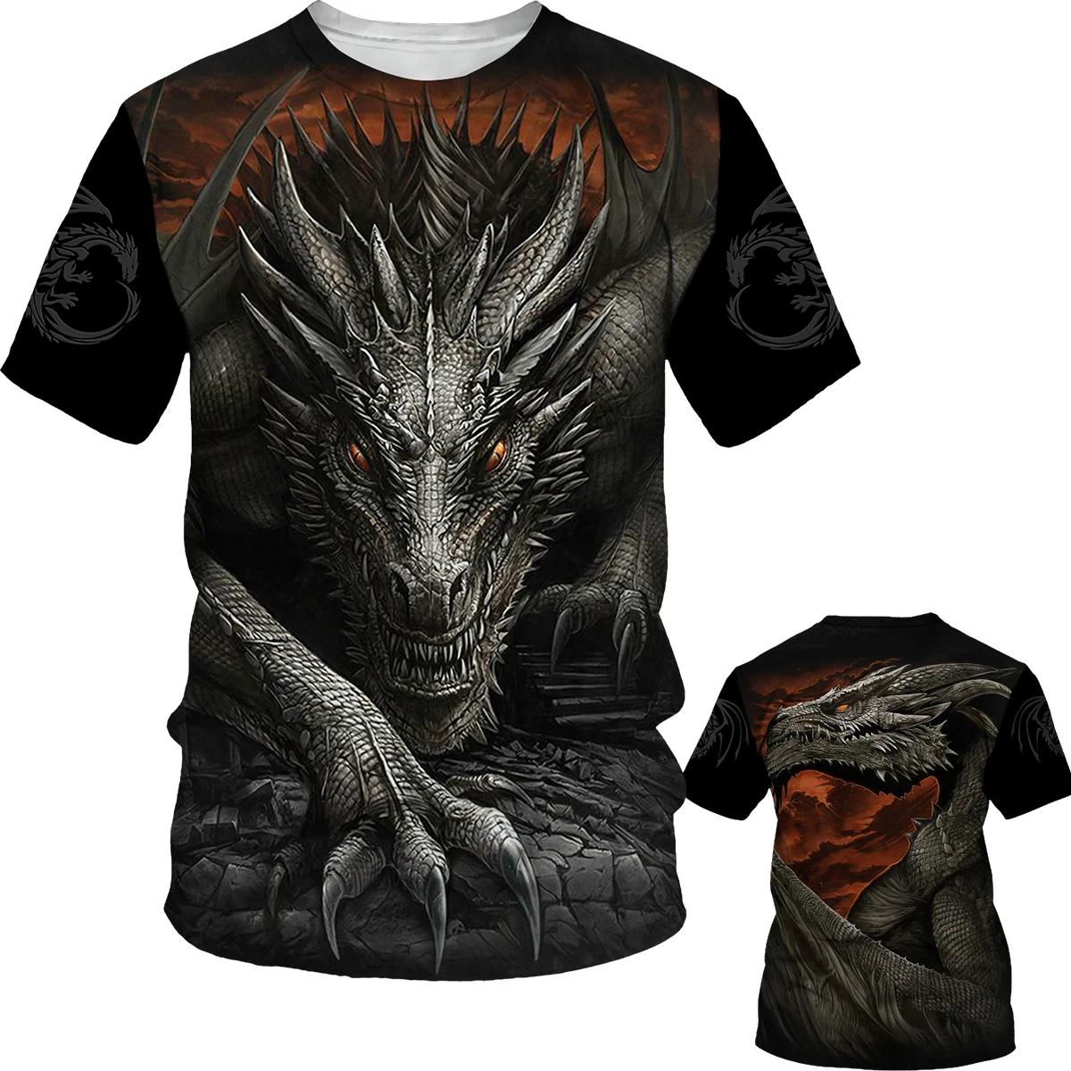 Dragon Graphics O Collar Short Sleeve Fashion Casual Loose Interesting Breathable Summer Men s 3D Printed T-shirt 6XL
Dragon Graphics O Collar Short Sleeve Fashion Casual Loose Interesting Breathable Summer Men s 3D Printed T-shirt 6XL