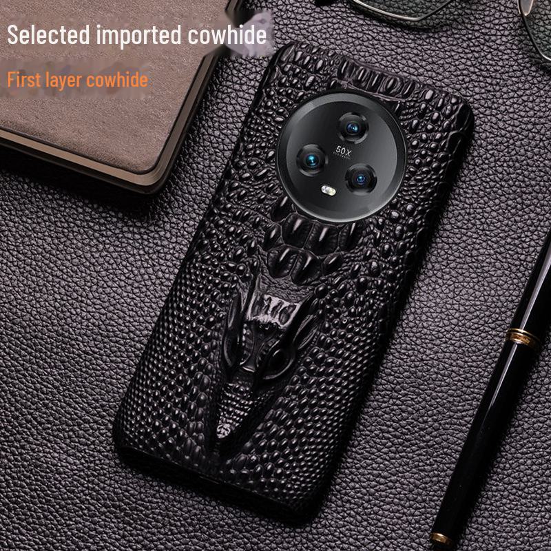 Dragon Head Pattern Cowhide Leather Case for Honor Magic5 Pro Ultimate Edition Honor Magic4 Ultimate
Dragon Head Pattern Cowhide Leather Case for Honor Magic5 Pro Ultimate Edition Honor Magic4 Ultimate