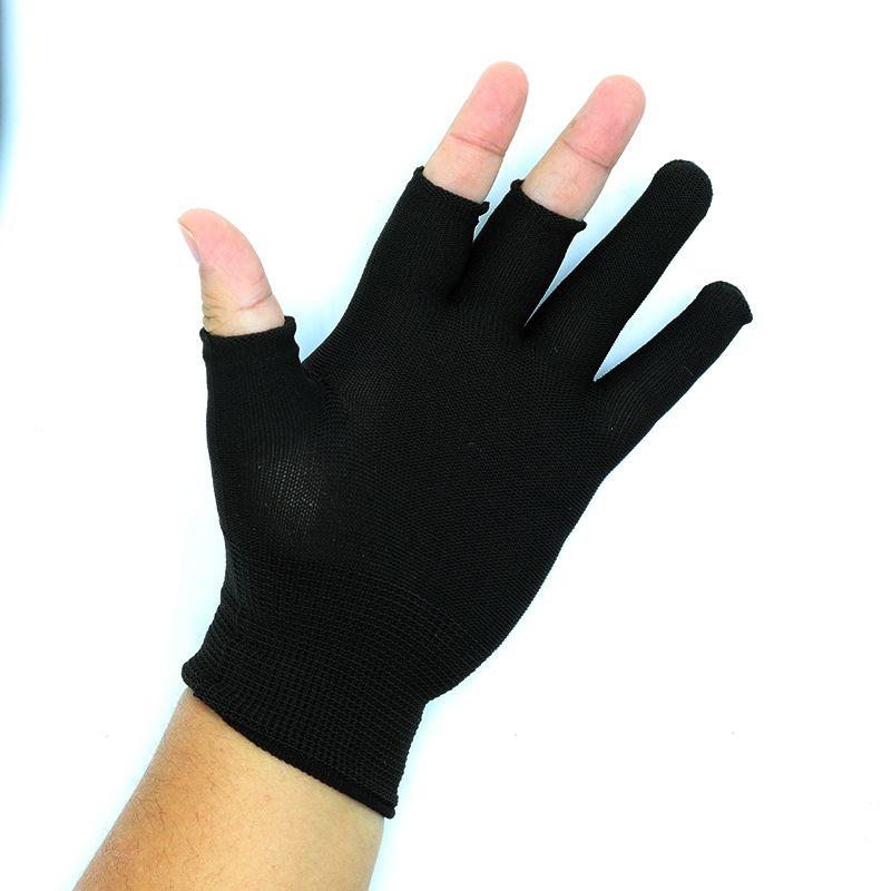 Exposed Three Half Finger Gloves Abrasion Resistant Thin Protective Work Industrial Tea Picking Work Elastic Nylon Non Slip Patch Labor Protection Black (exposed three fingers) 5 pairs All yards
Exposed Three Half Finger Gloves Abrasion Resistant Thin Protective Work Industrial Tea Picking Work Elastic Nylon Non Slip Patch Labor Protection Black (exposed three fingers) 5 pairs All yards