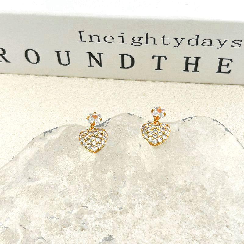Manufacturer S Supply Korean-Style Gentle And Versatile Love-Shaped Earrings And Earrings Are In Stock. золотой
Manufacturer S Supply Korean-Style Gentle And Versatile Love-Shaped Earrings And Earrings Are In Stock. золотой