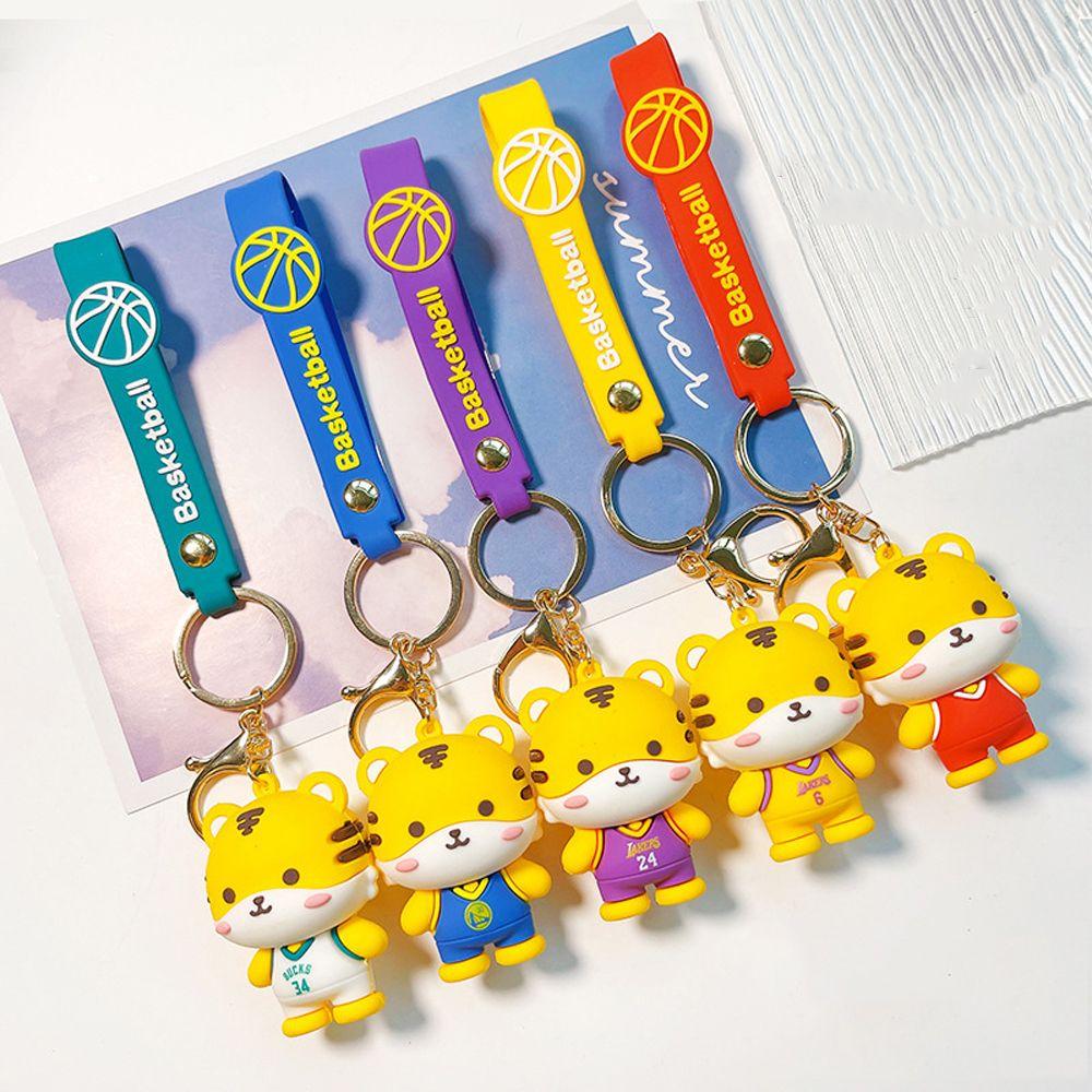 Car Key Chain Bag Charms Split Ring Key Holder Basketball Player Keyring Tiger Keychain Keyfob blue-A
Car Key Chain Bag Charms Split Ring Key Holder Basketball Player Keyring Tiger Keychain Keyfob blue-A