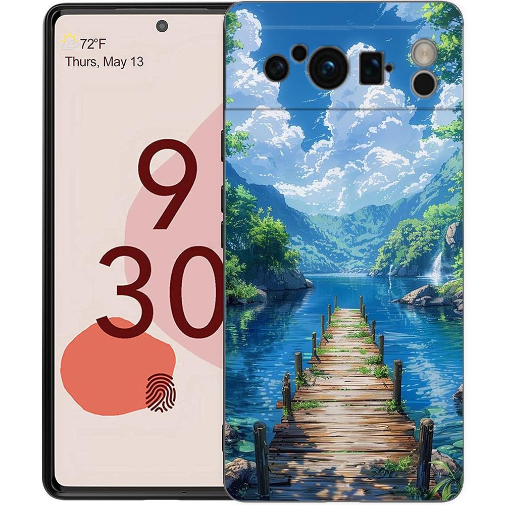 Phone Case For Google Pixel 8 7 6 Pro 8A 7A 6A TPU Shell Soft Silicone Shockproof Black Cover Landscape Art Pixel 8A
Phone Case For Google Pixel 8 7 6 Pro 8A 7A 6A TPU Shell Soft Silicone Shockproof Black Cover Landscape Art Pixel 8A