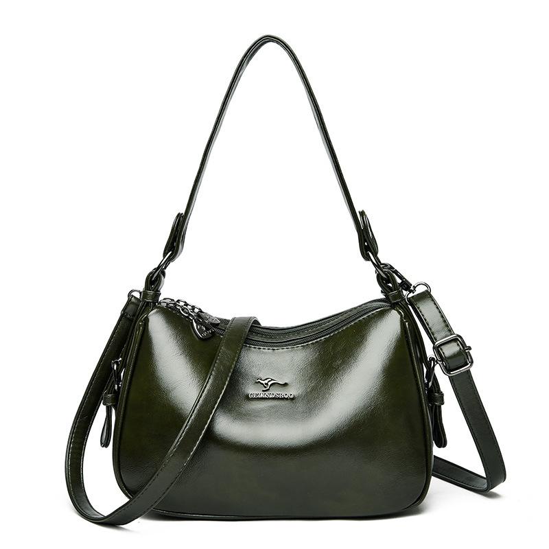 Fashionable Women s Bag New High-end Temperament Simple Shoulder Bag Solid Color Soft Leather Versatile Small Square Bag зелений
Fashionable Women s Bag New High-end Temperament Simple Shoulder Bag Solid Color Soft Leather Versatile Small Square Bag зелений