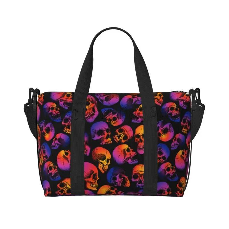 Scary Skull Travel Duffel Bags Lightweight Waterproof Weekender Overnight Bag Foldable Carry on Luggage Bags Sport Gym Yoga Bag
Scary Skull Travel Duffel Bags Lightweight Waterproof Weekender Overnight Bag Foldable Carry on Luggage Bags Sport Gym Yoga Bag