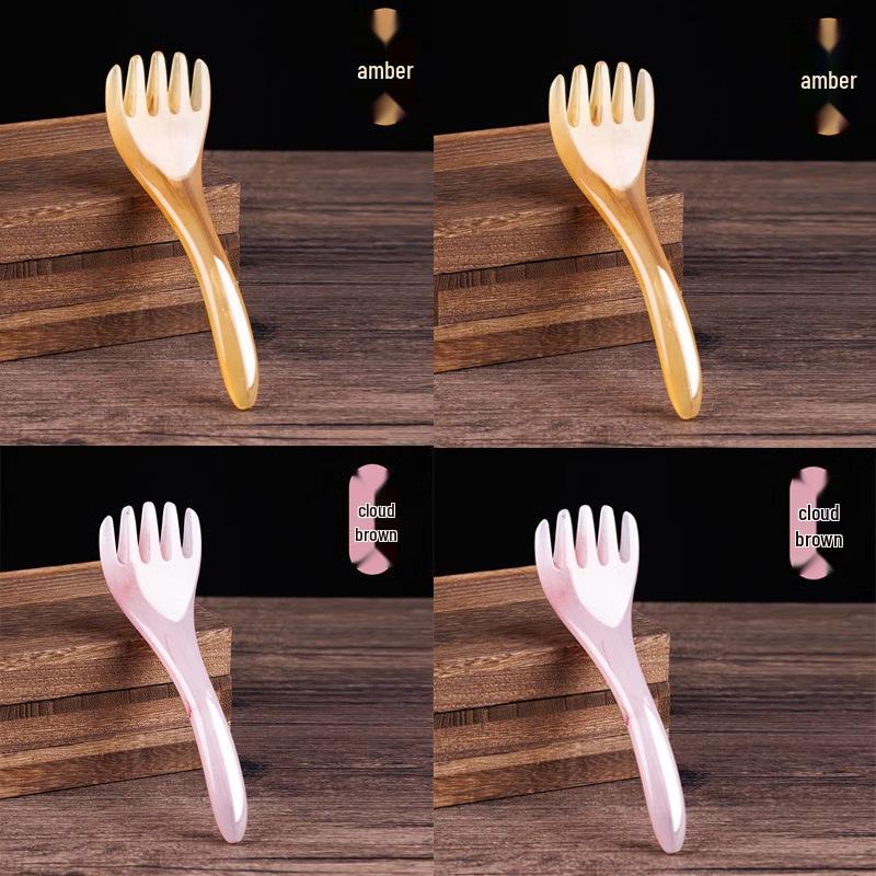 Масажер для голови з п ятьма кігтями з полімеру та гребінець для меридіанної терапії для гуаша та догляду за красою
Масажер для голови з п ятьма кігтями з полімеру та гребінець для меридіанної терапії для гуаша та догляду за красою