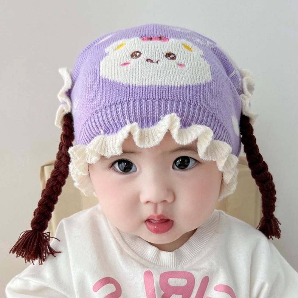 Thickened Knitted Hat Winter Warm Pullover Hat New Warm Hat Newborn фіолетовий
Thickened Knitted Hat Winter Warm Pullover Hat New Warm Hat Newborn фіолетовий