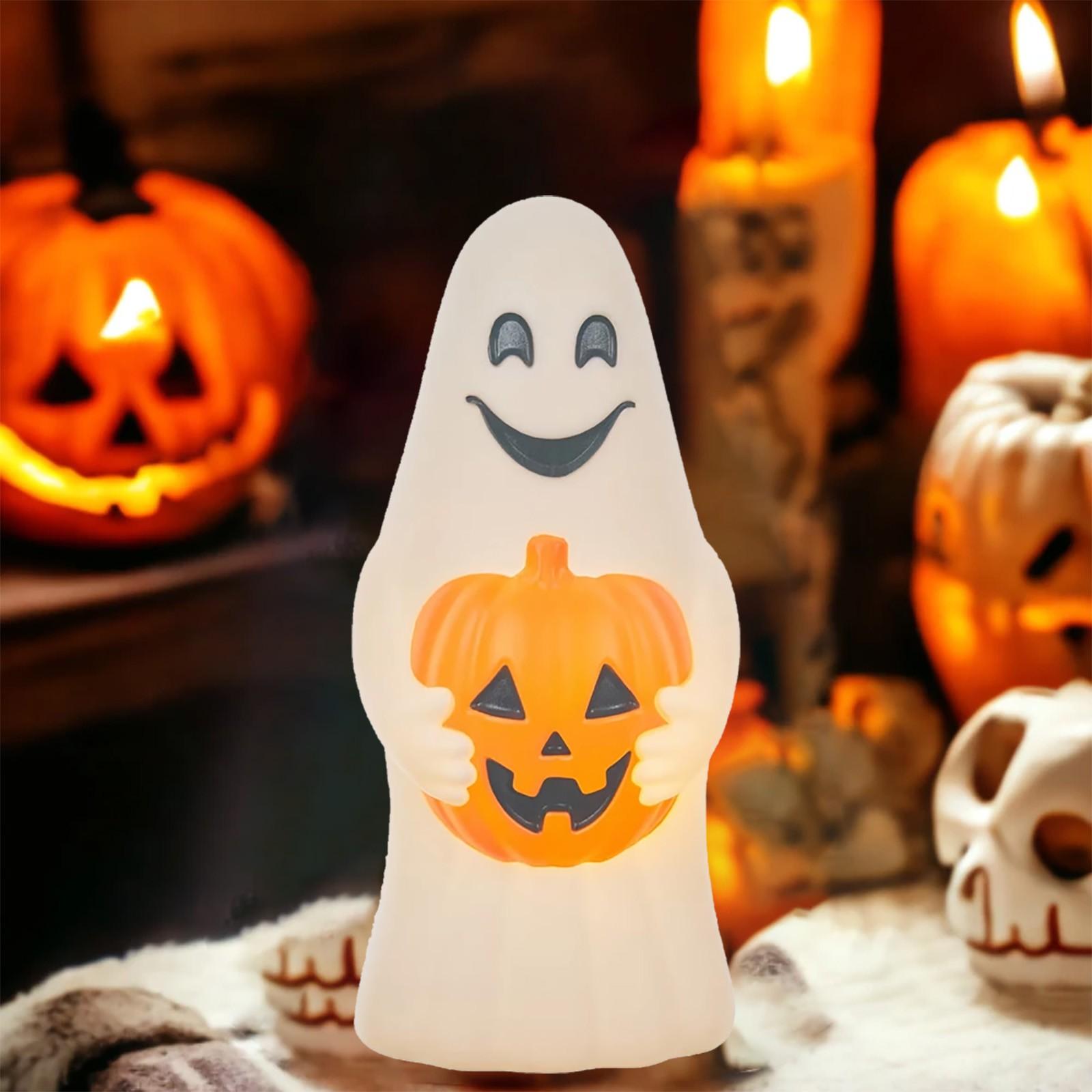 HALLOWEEN Blow Mold Holding Pumpkin LED Decor 12.5in One Size
HALLOWEEN Blow Mold Holding Pumpkin LED Decor 12.5in One Size