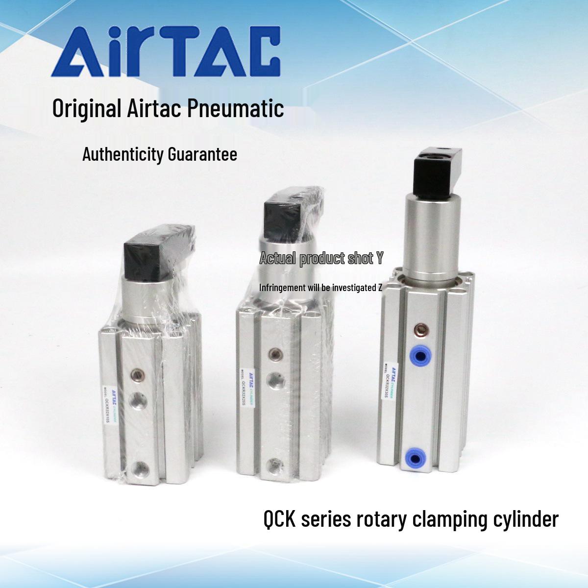 AirTAC Rotary Angle Clamping Cylinder QCKL32X10SM/20SM/30 QCKR32X10SM No Swing Arm
AirTAC Rotary Angle Clamping Cylinder QCKL32X10SM/20SM/30 QCKR32X10SM No Swing Arm
