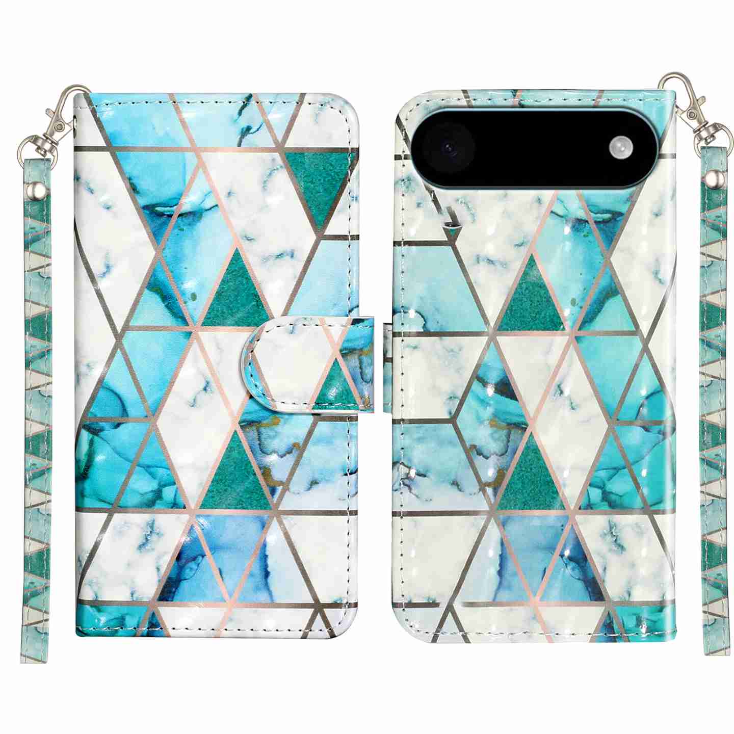 Для iPhone 17 Air Чехол-кошелек Кожаный чехол для телефона с 3D-печатью и ремешком Green Marble
Для iPhone 17 Air Чехол-кошелек Кожаный чехол для телефона с 3D-печатью и ремешком Green Marble